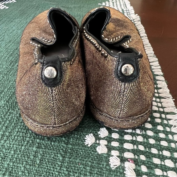 Stuart Weitzman Lurex Platform Loafer - Picture 7 of 11